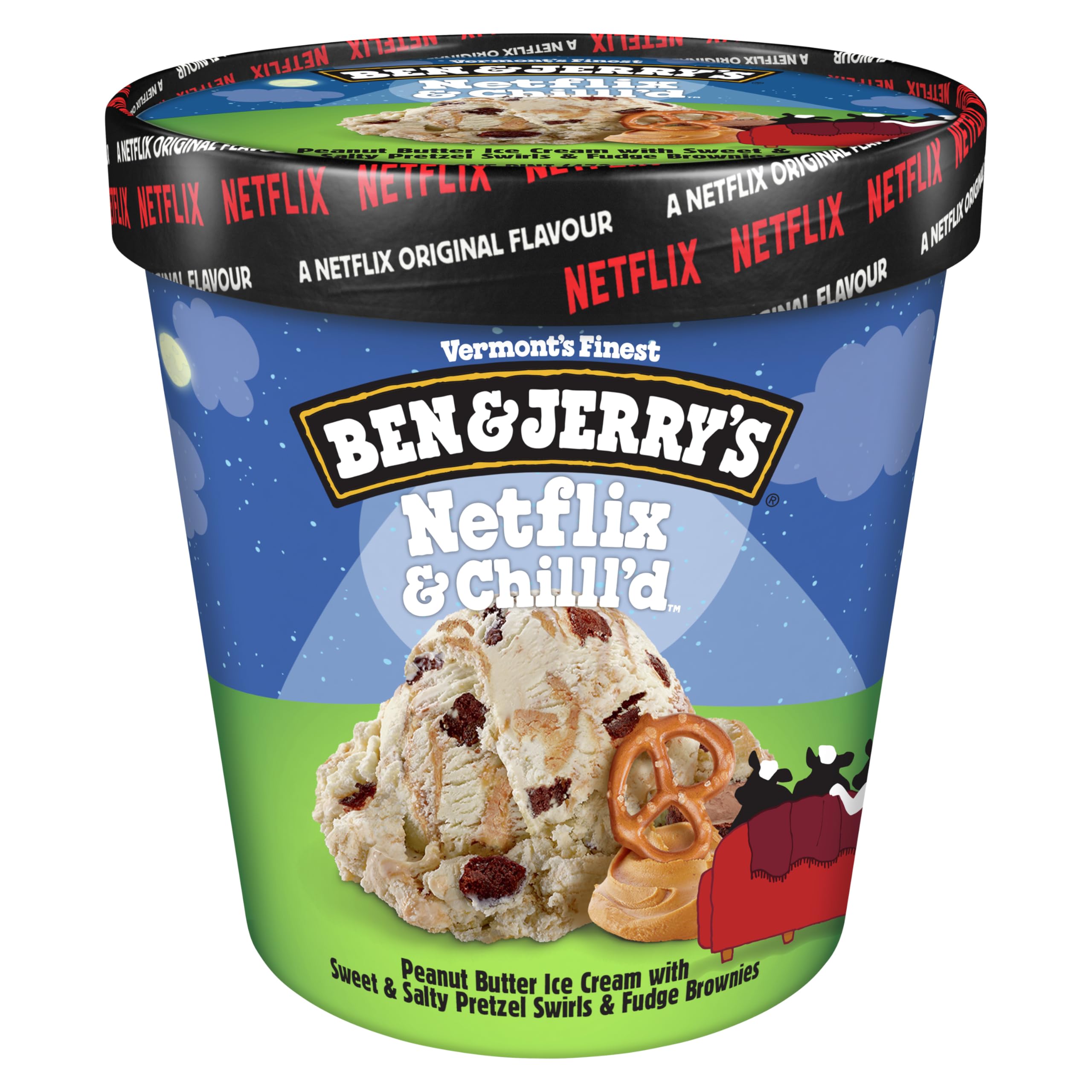 Ben & Jerry's Pint Netflix & Chill'd