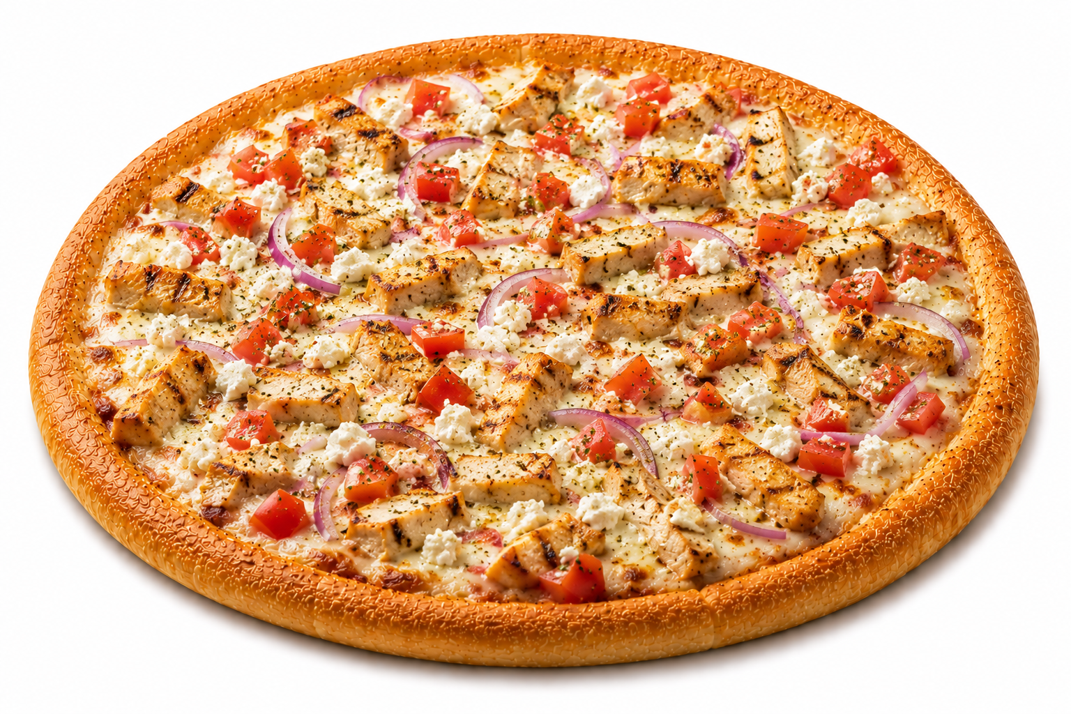 chicken kabab pizza