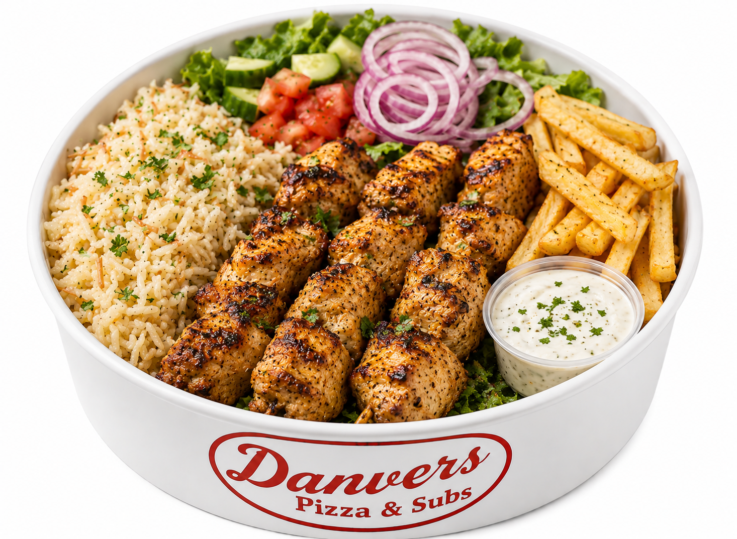 Chicken Kabob Plate