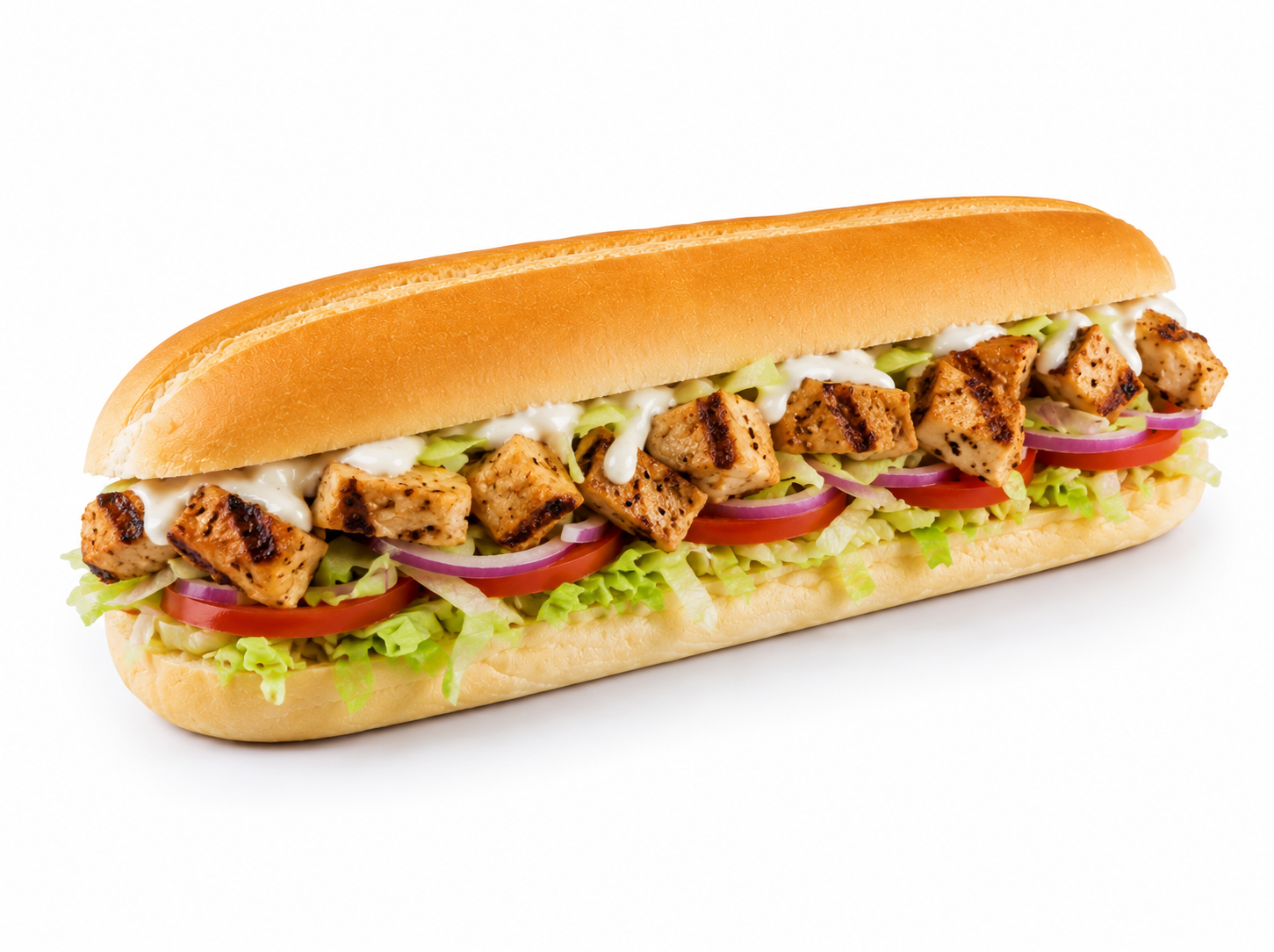 GF Chicken Kabob Sub