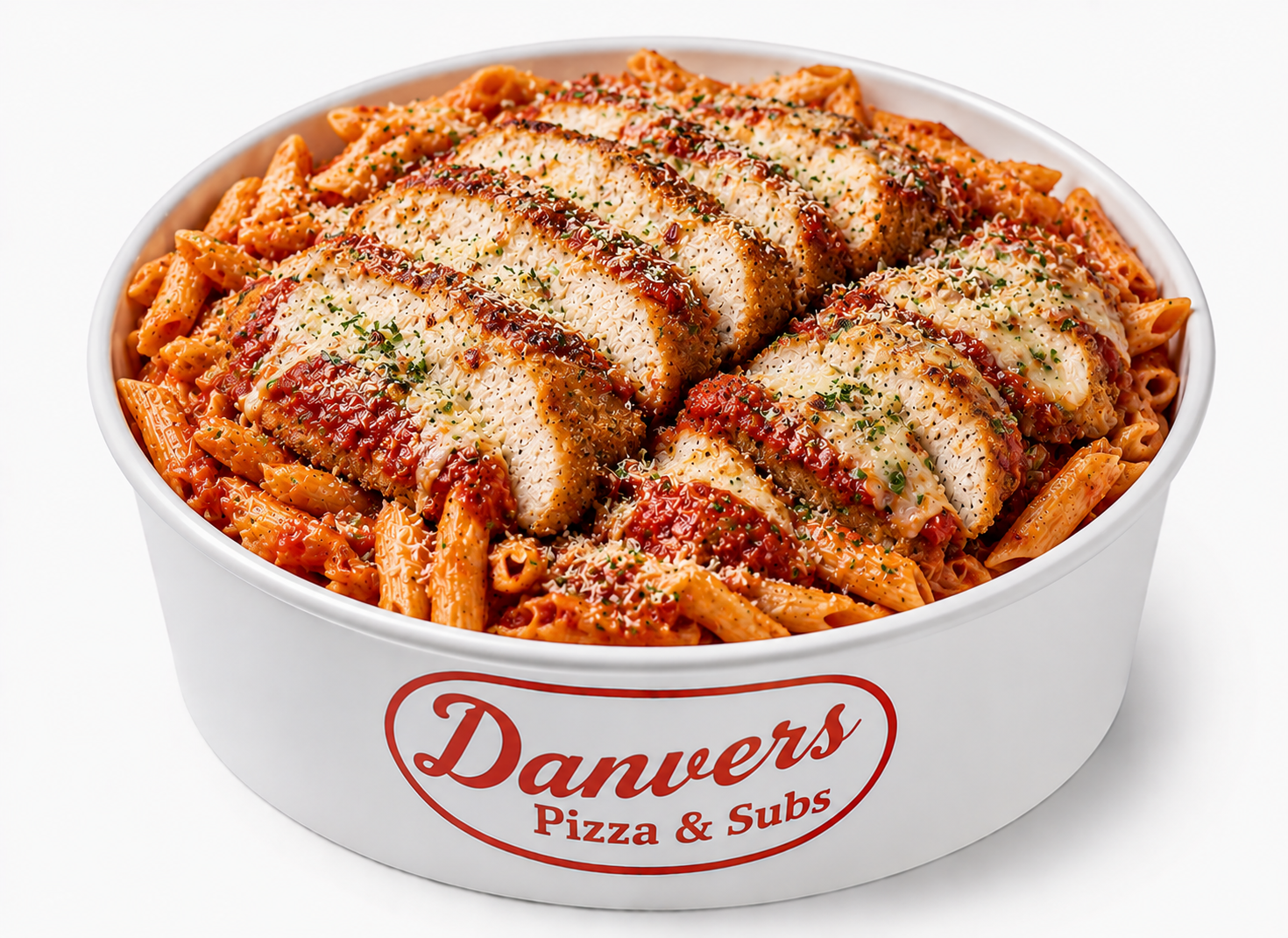 Chicken parmesan pasta