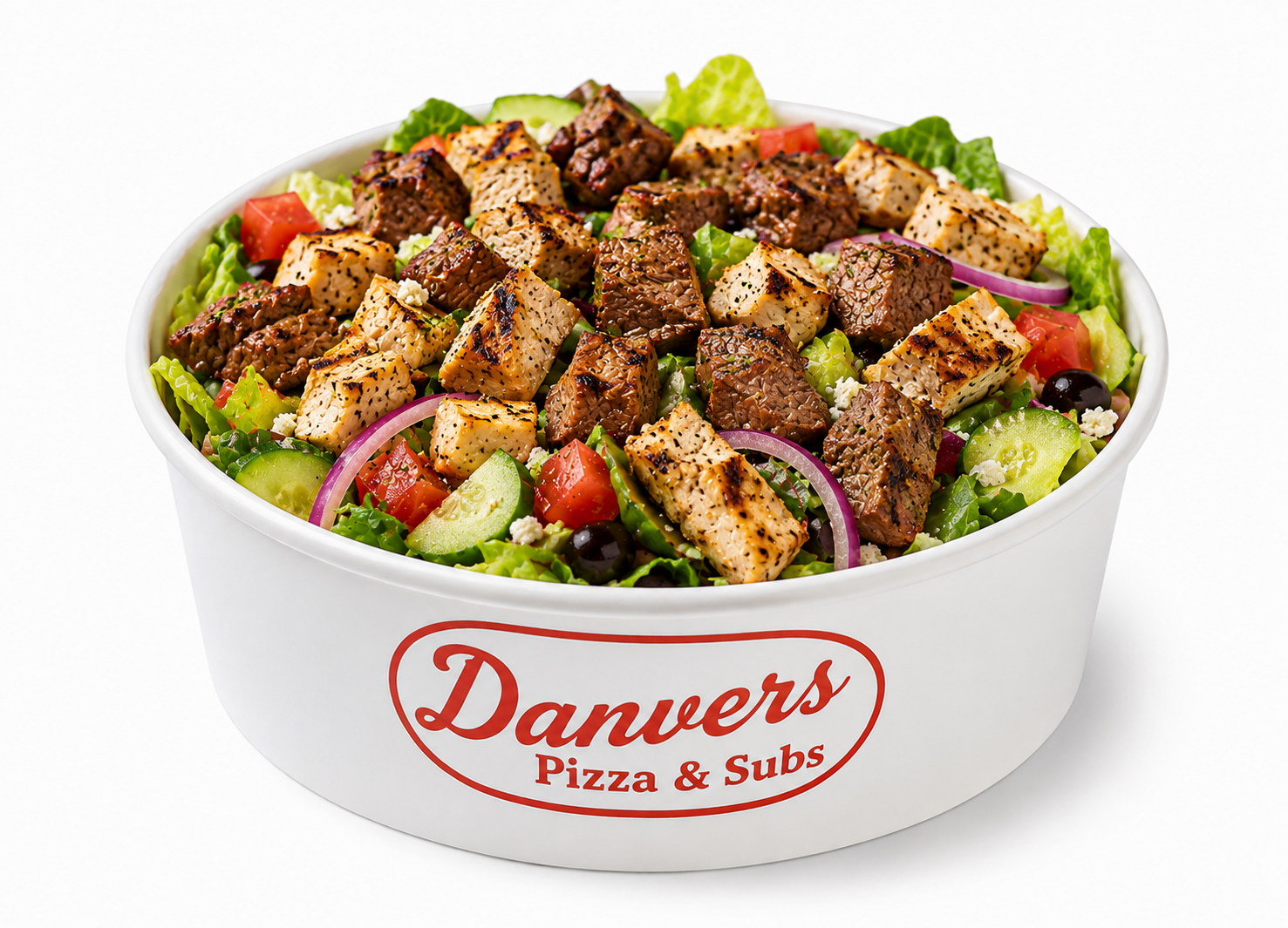 combo kabob salad