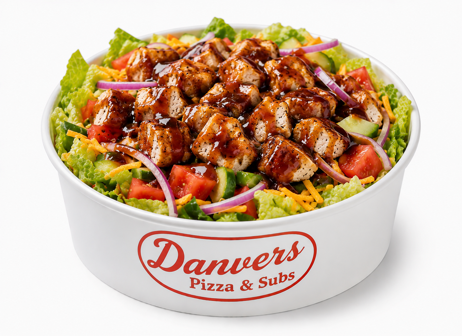 honey bbq chicken salad