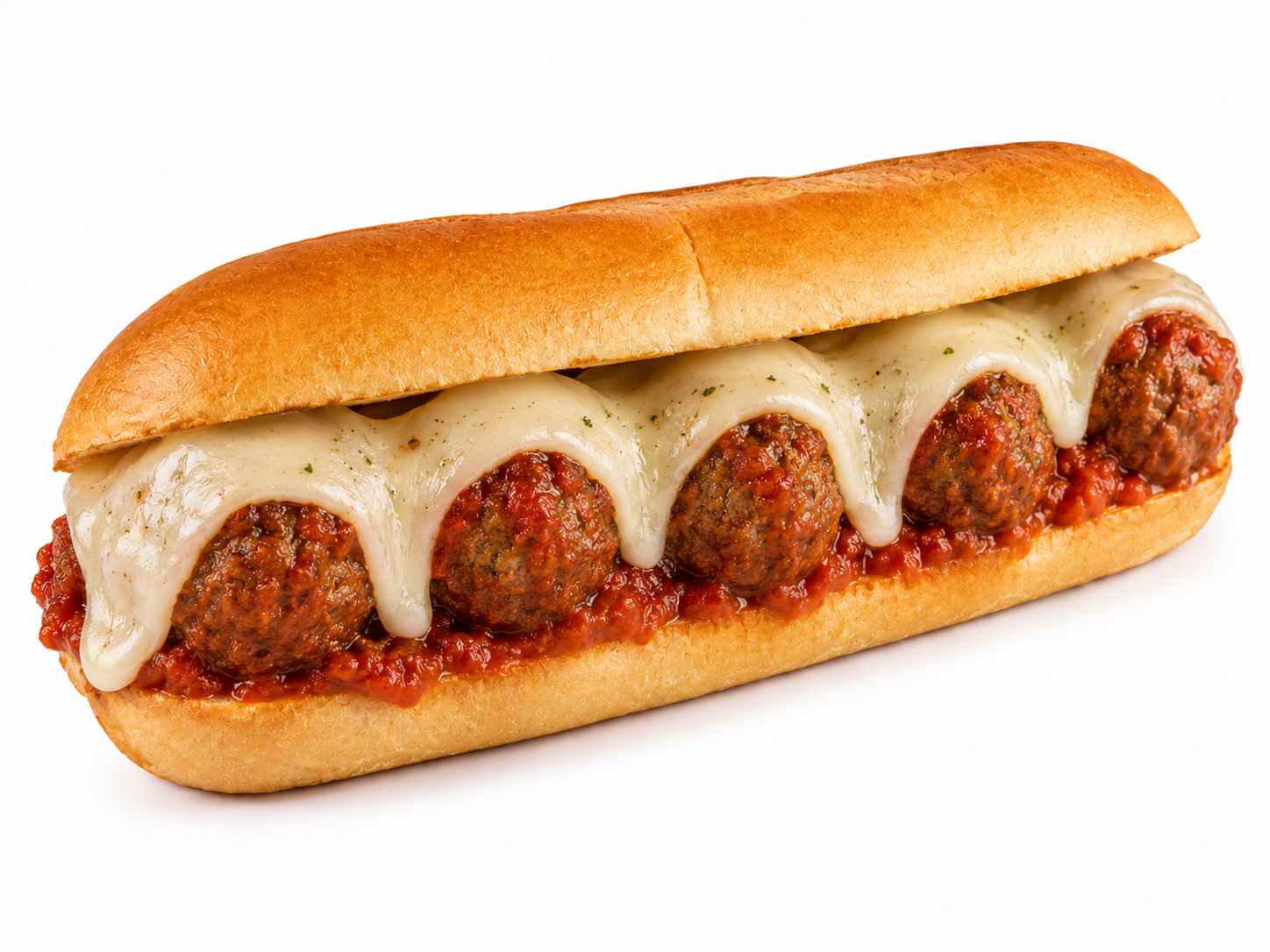 NEW BEEF MEAT BALL SUB