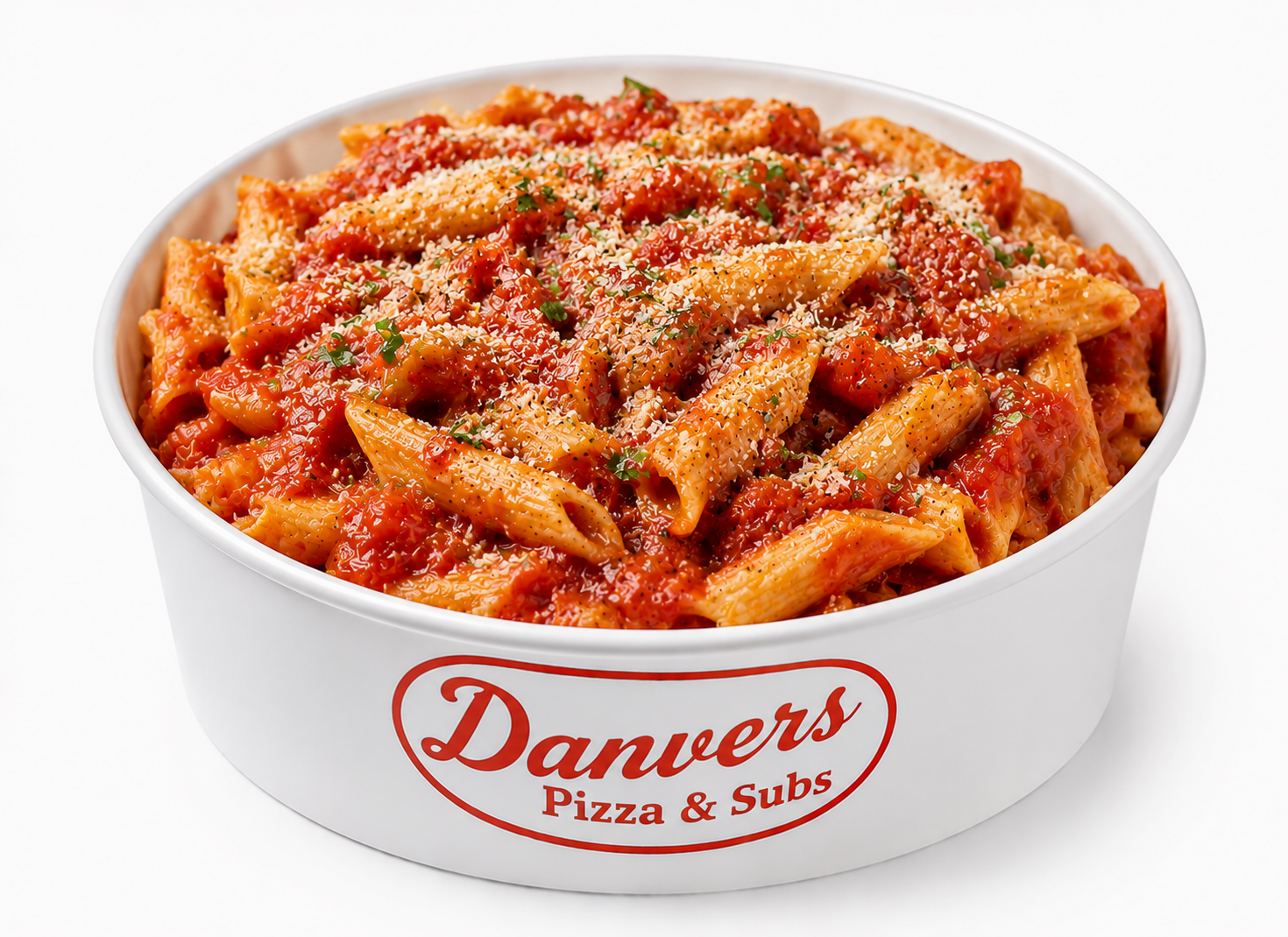 pasta with marinara sauce